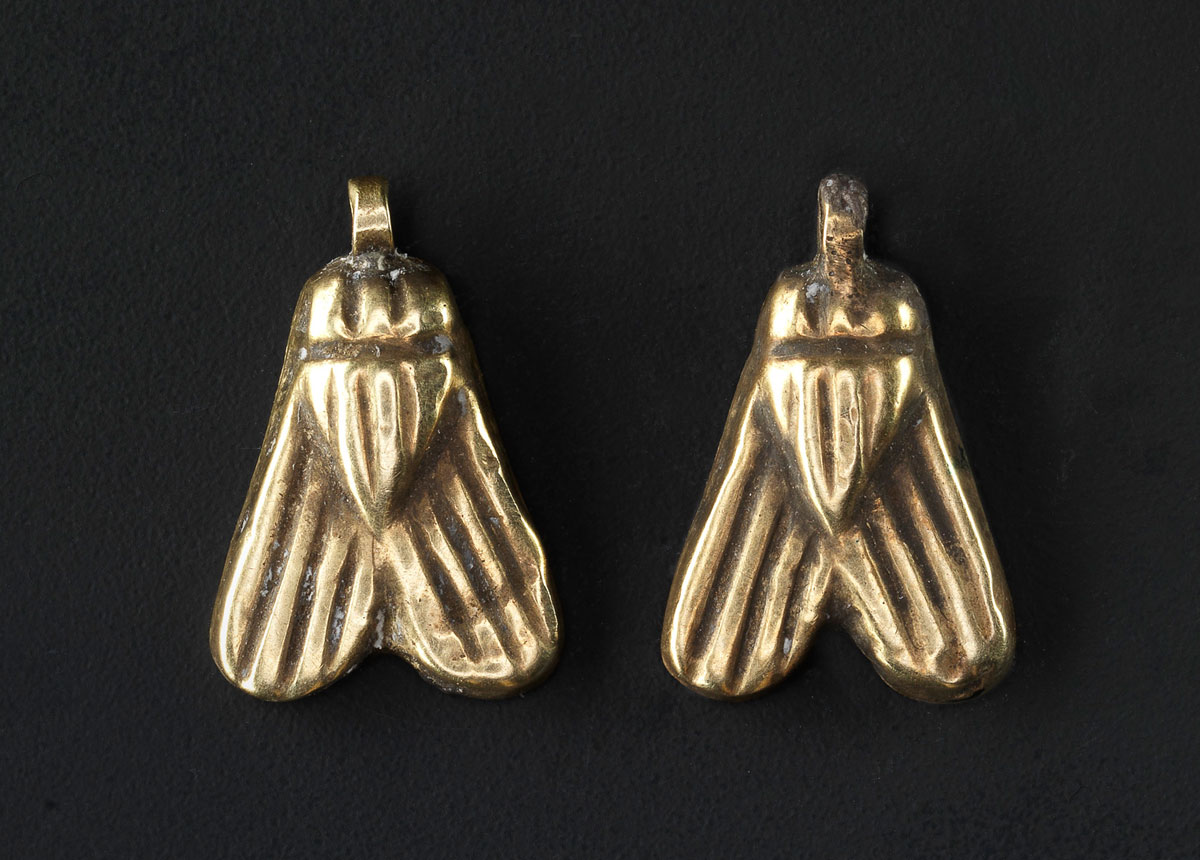 Fly-shaped pendants
