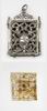 Amulet case with amulet written for the healing of the circumcised Moses Ezekiah