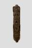Mezuzah case carved in high relief with crowend Star of David and eagle