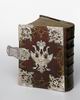 Prayer book binding with depictions of wedding ceremony and the Binding of Isaac