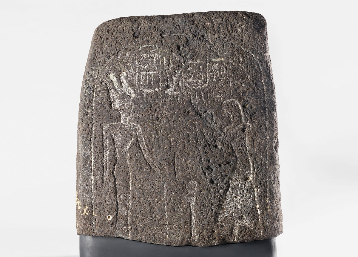 Stela dedicated to the Canaanite goddess Anat