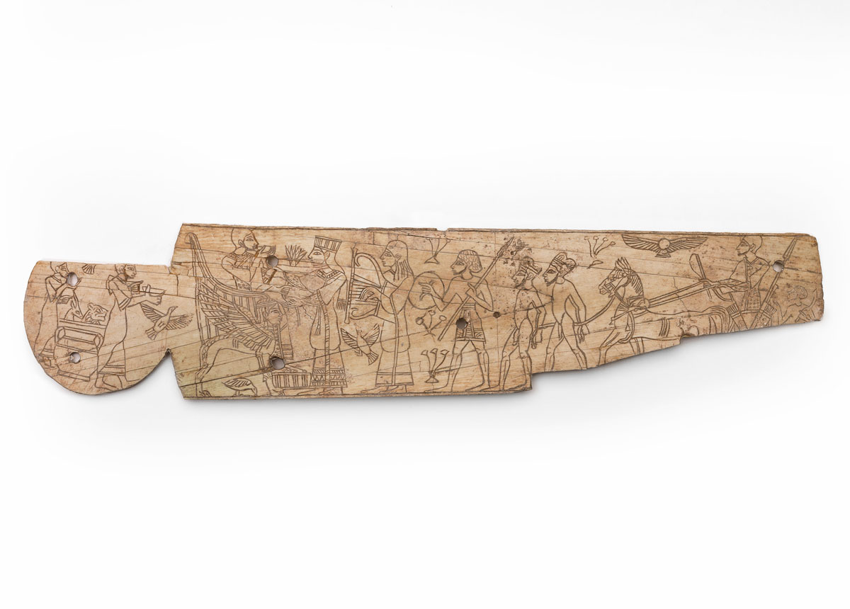 Inlay plaque depicting a Canaanite ruler